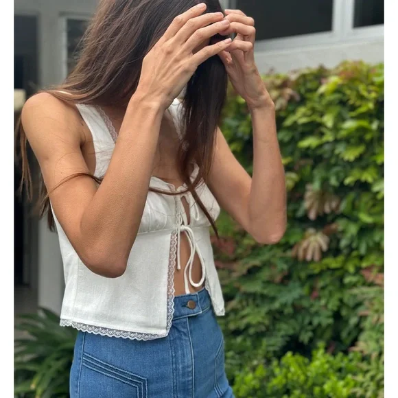 “It ain’t me babe” stoned immaculate top. Worn once. large - Picture 2 of 5